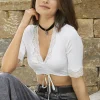 Dirndl-Bluse, halbarm