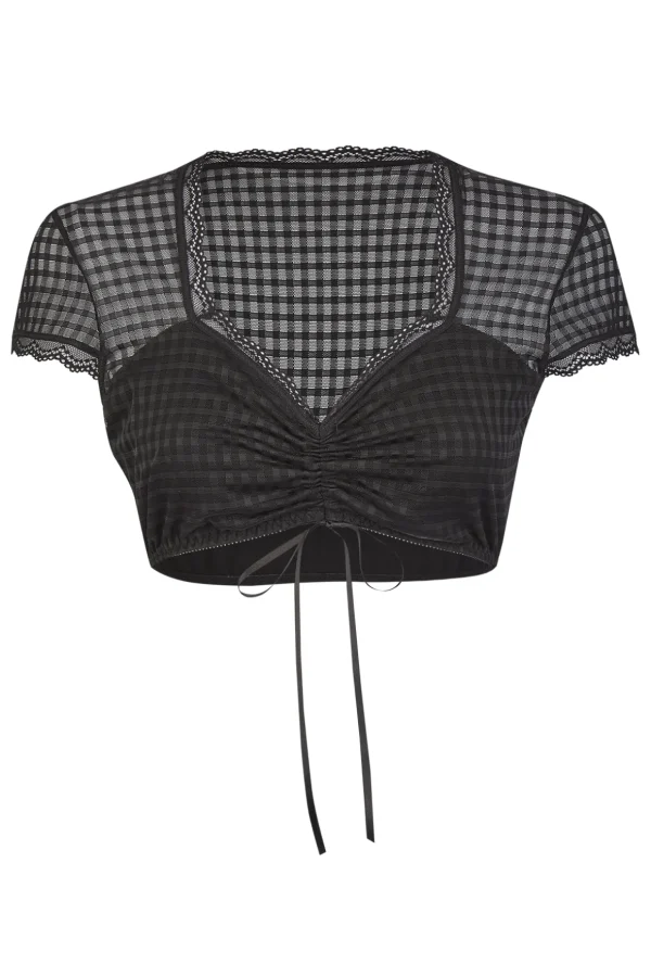 Dirndl-Bluse, kurzarm