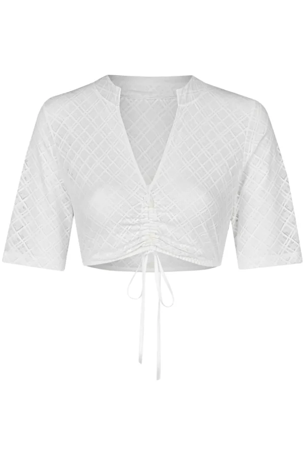 Dirndl-Bluse Lea, halbarm