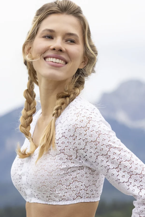 Dirndl-Bluse Sabine, 3/4 Arm