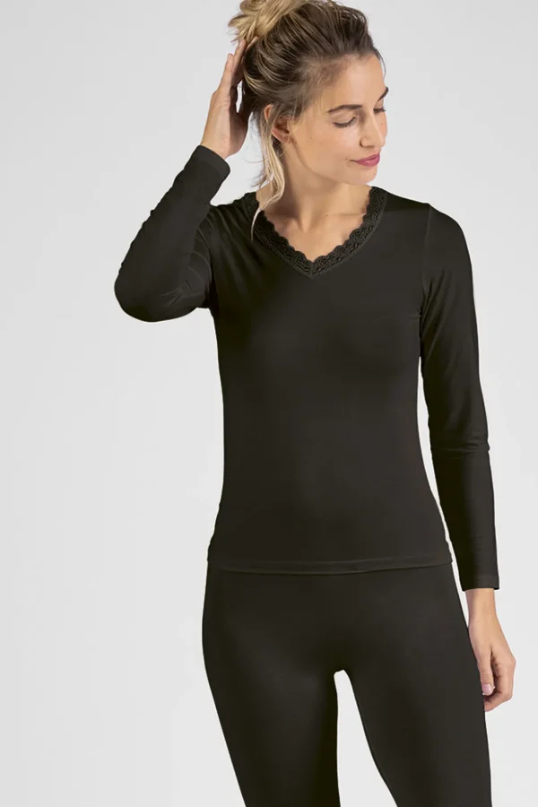 Langarm Shirt, Cosy