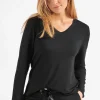Langarm Shirt, Modal