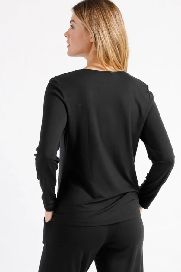 Langarm Shirt, Modal