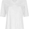 Spitzenshirt, halbarm